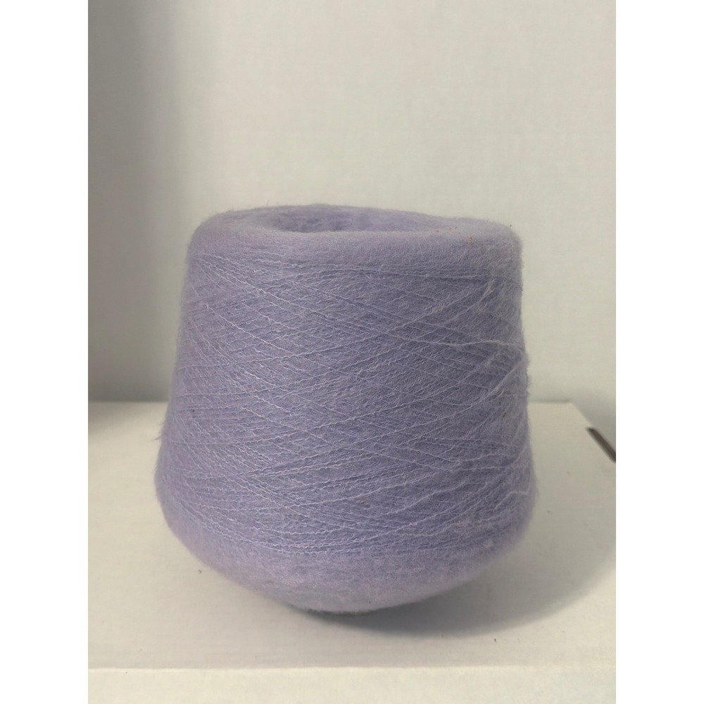 Igea Prato Italy Mohair Blend Yarn Cone Lavender Purple 3025 Made in Italy